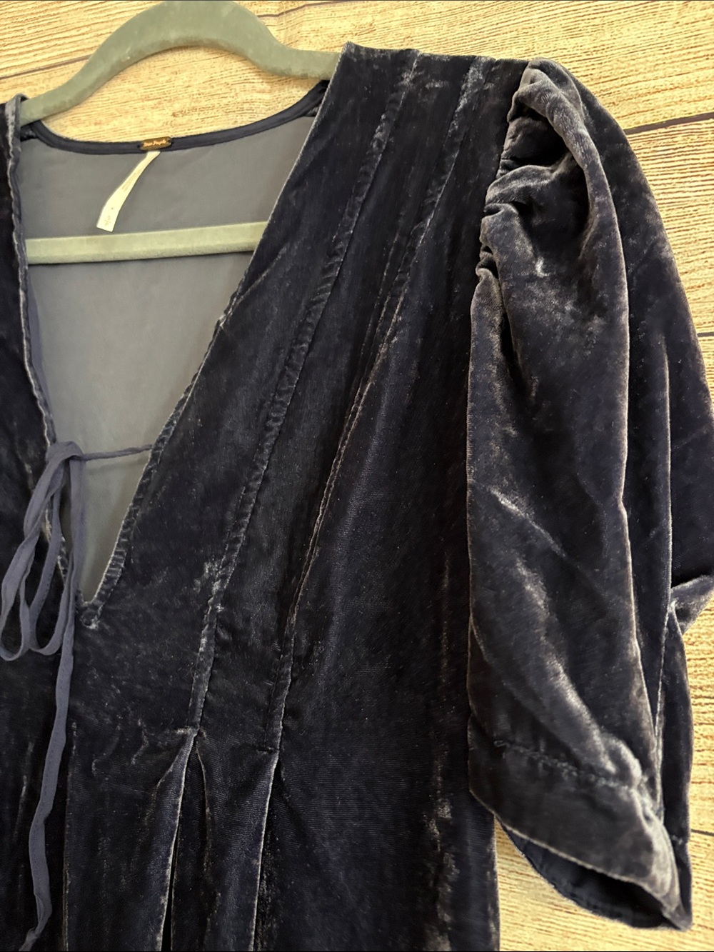 Free People Adelle Velvet Tunic - Picture 4 of 10